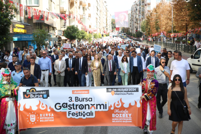 Bursa’da damaklarda lezzet bırakacak festival başladı