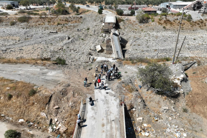 Zeytinli Mahallesi’nde yıkılan köprü için yeniden yapım talebi