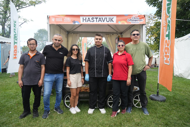 Hastavuk, Bursa'nın Gastronomi Festivalinde yer aldı Bursa Hayat Gazetesi -2