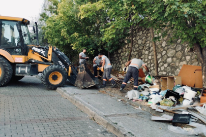 Nilüfer Belediyesi çalışıyor, mahalleler temiz bir görünüme kavuşuyor