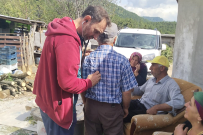 Bursa’da iyi olacak hastanın ayağına doktor gidiyor