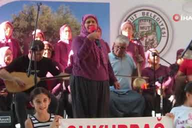 Mersin Mut'un zeytin kokulu sokaklarında renkli festival