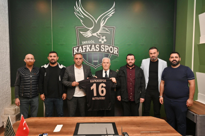 Başkan Bozbey İnegöl Kafkasspor yöneticileriyle buluştu