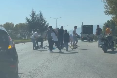 Bursa'da insanlık ölmemiş dedirten görüntü!