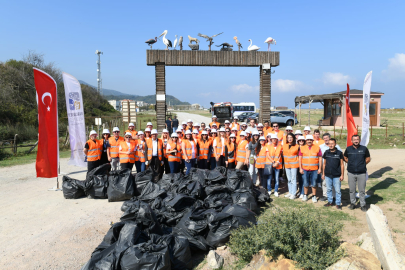 Bursa Yeniköy sahilinde çevre temizleme etkinliği