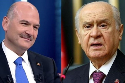 Süleyman Soylu, Bahçeli'nin elini öpmeye çalıştı!