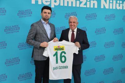 Bursaspor Başkanı Çelik’ten Nilüfer Belediye Başkanı Özdemir’e ziyaret