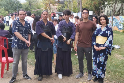 Türk Japon Dostluk Kulübü Kendo, ÇOMÜ Kent Fest'te göz doldurdu