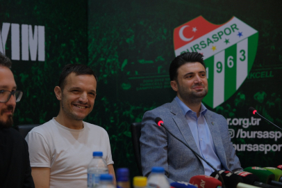 Bursaspor Başkanı Çelik: 'Teşekkürler efsane!'