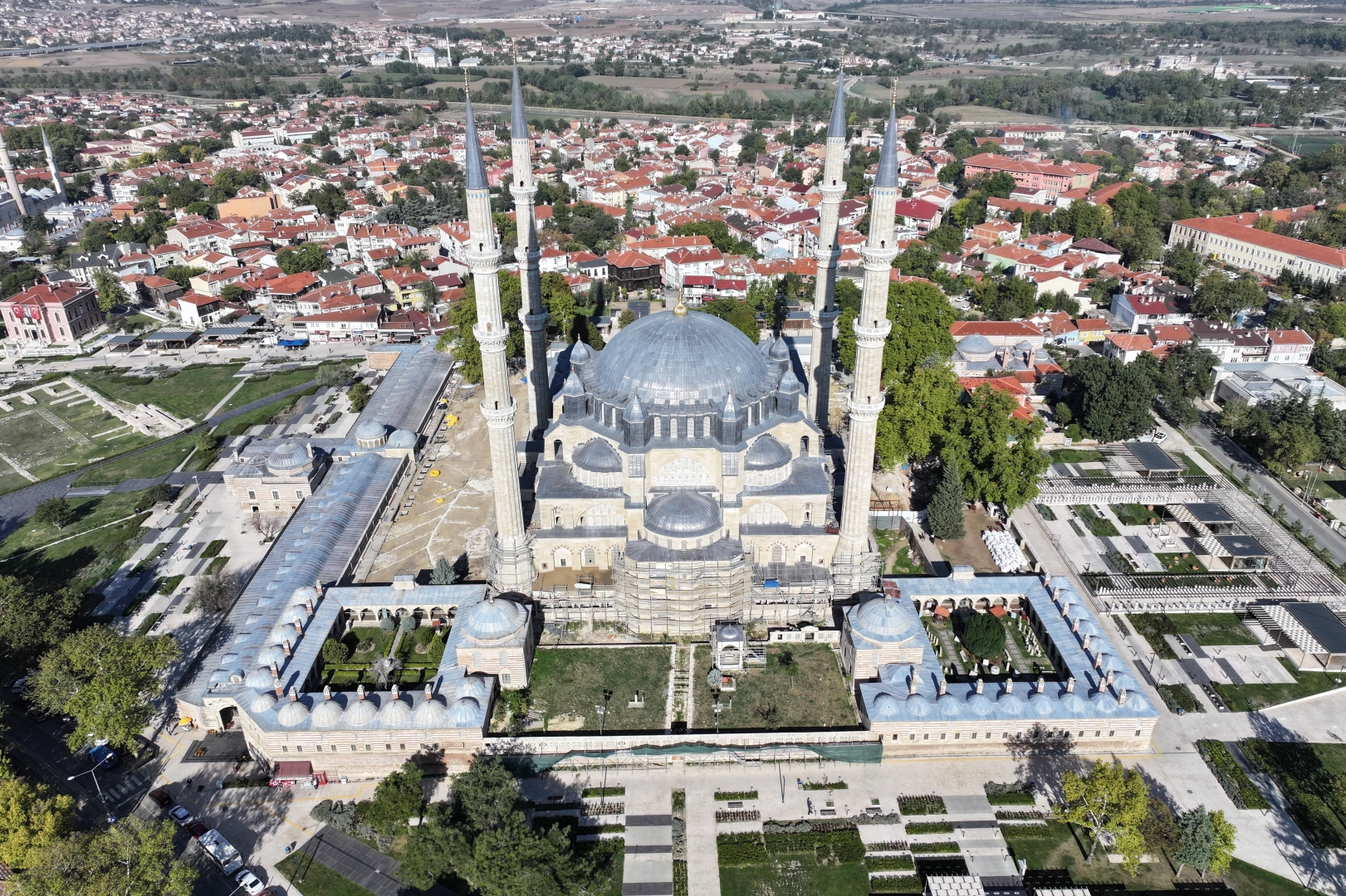 Edirne’nin göz bebeği: Selimiye Camisi’nin restorasyonu hızla ilerliyor