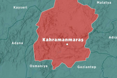 Kahramanmaraş’ta 4,4 büyüklüğünde deprem