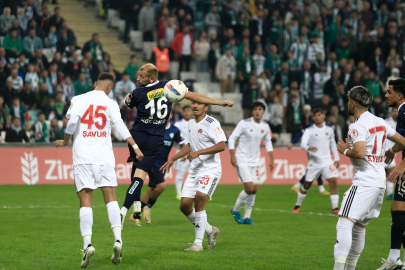 Bursaspor 10 maç sonra seriyi bozdu!