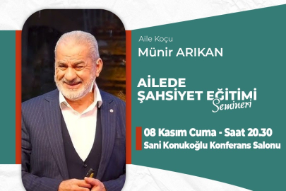 Ailede şahsiyet eğitimi: Münir Arıkan, İnegöllülerle buluşuyor