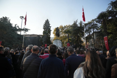 Gazi Mustafa Kemal Atatürk Bursa'da anıldı!