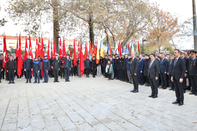 Mudanya'da Atatürk'e anlamlı anma töreni