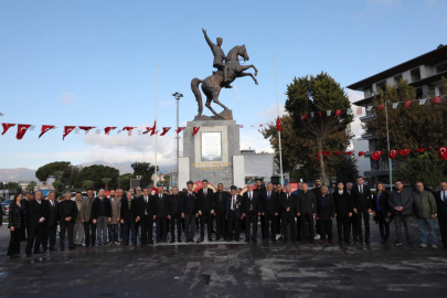 Ulu Önder Atatürk, Edremit’teki törenlerle anıldı