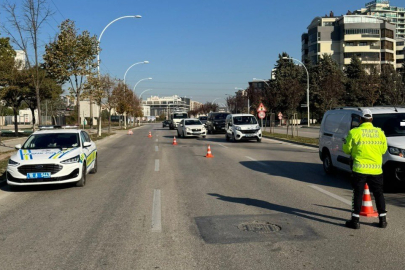 Bursa'da ekiplerden trafik denetimi!