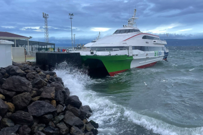 Bursa'da deniz ulaşımına fırtına engeli! BUDO seferlerini iptal etti