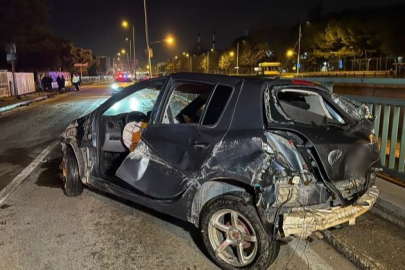 Bursa'da gizli buzlanma nedeniyle trafik kazası