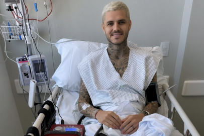 Mauro Icardi'nin diz ameliyatı sonrası durumu iyi!