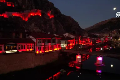 “Şehzadeler Şehri” Amasya 8 bin 500 yıllık tarihiyle dikkat çekiyor