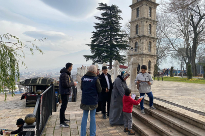 Bursa Emniyeti 2 bin 800 kişiyi bilgilendirdi