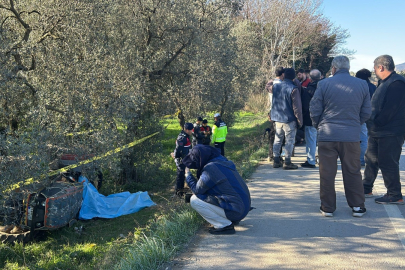 Bursa'da traktör kazası: 61 yaşındaki sürücü hayatını kaybetti