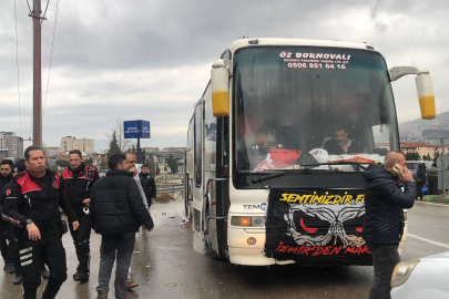 Bursa’da Galatasaray ve Göztepe taraftarları arasında bıçaklı kavga