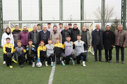 Başkan Aydın’dan genç sporculara moral ziyareti!