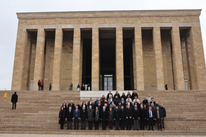 Nilüfer Heyeti’nden anlamlı Ankara ziyareti